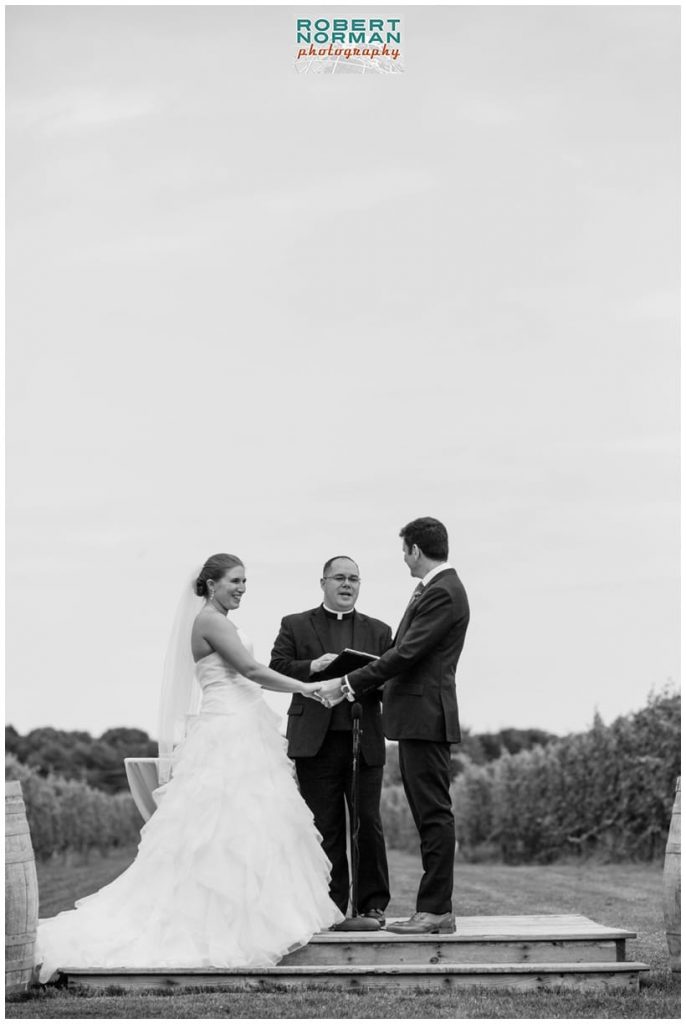 wedding at Saltwater Farm Vineyard, Stonington Connecticut